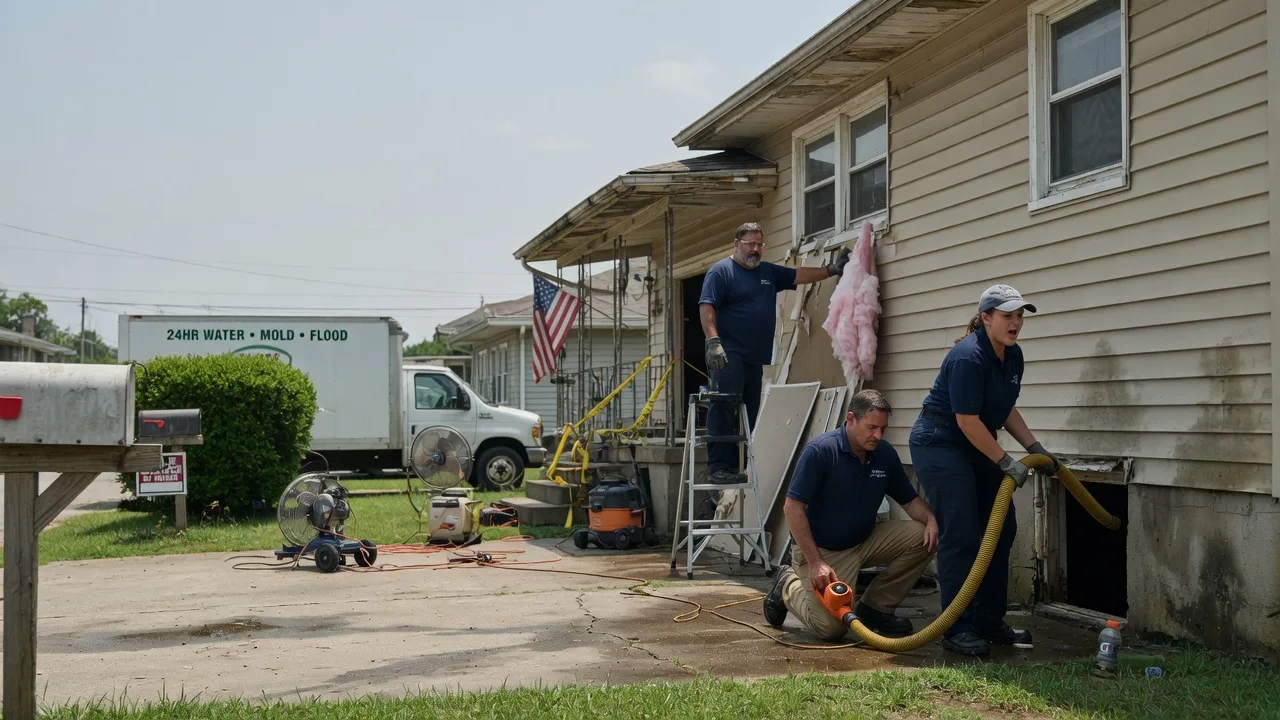 Water Damage Repair in Gipsy, PA near me